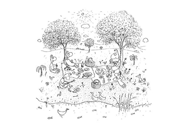 Picnic at Curly Flat
